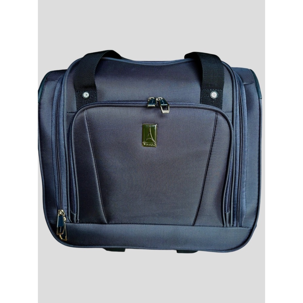 Travelpro Rolling Underseat Carry On Bag Gray Luggage‎ Telescoping Handle